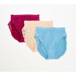 Gloria Vanderbilt Women's Plus Sz Panties 2X Breezies Multi-colored